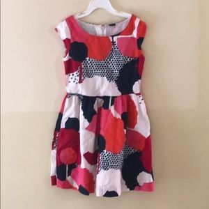 Colorful Gap dress with cute capped sleeves
